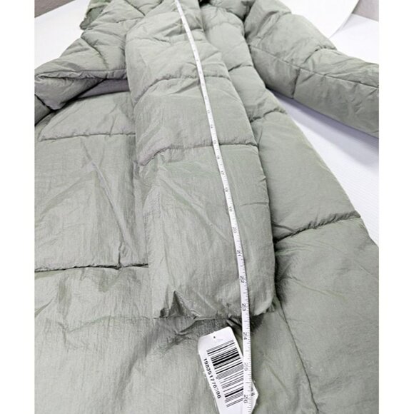 Cole Haan Women's Shine Faux-Fur-Collar Hooded Puffer Coat Size M (MSRP $280) - Picture 7 of 7